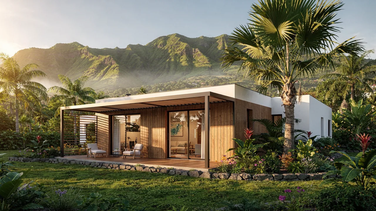 Construction bioclimatique à La Réunion (974) : le guide tropical